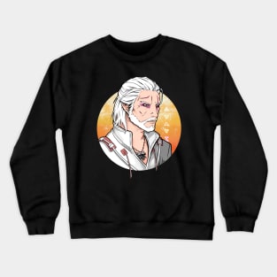 Witcher Geralt - Yellow Moon Crewneck Sweatshirt